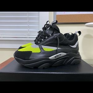 Dior B22 Sneakers Black/Volt